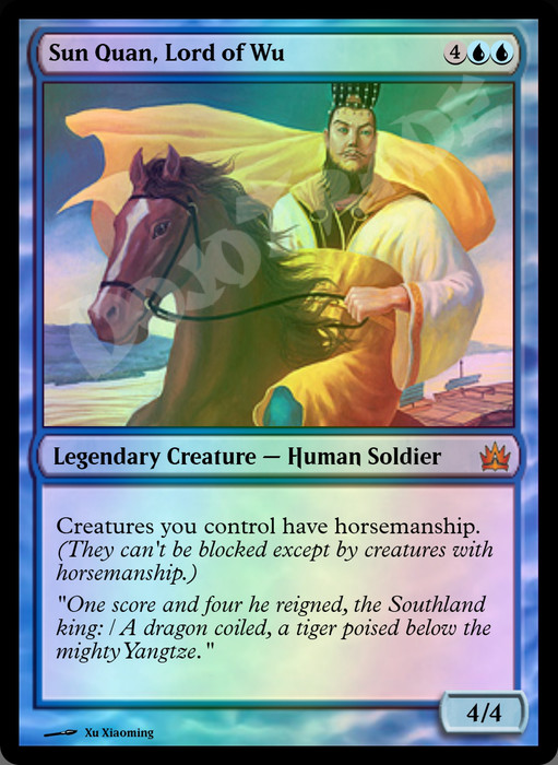 Sun Quan, Lord of Wu FOIL