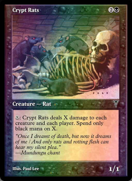 Crypt Rats FOIL