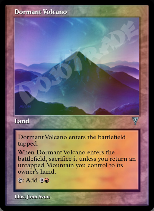 Dormant Volcano FOIL