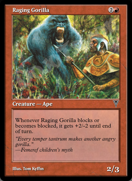 Raging Gorilla