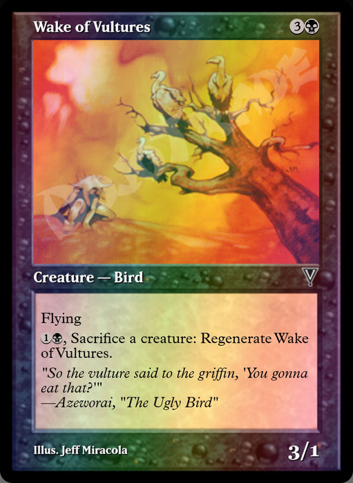 Wake of Vultures FOIL