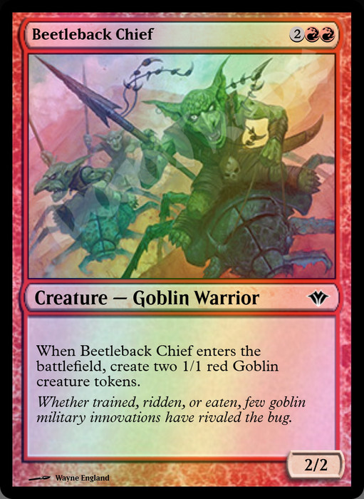 Beetleback Chief FOIL