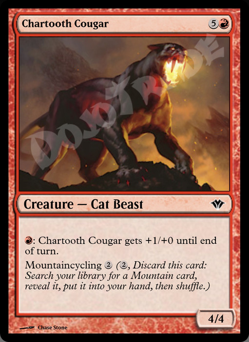 Chartooth Cougar