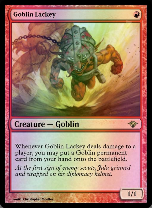 Goblin Lackey FOIL