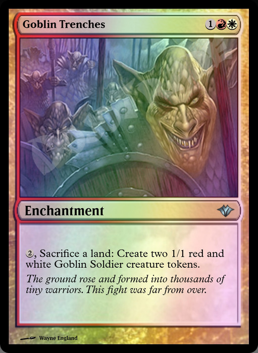 Goblin Trenches FOIL