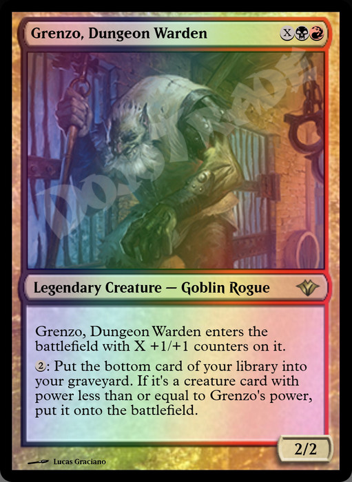 Grenzo, Dungeon Warden FOIL