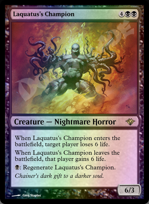 Laquatus's Champion FOIL