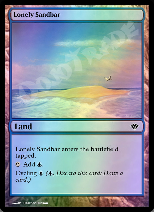 Lonely Sandbar FOIL