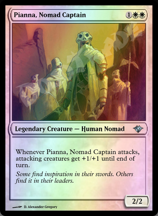 Pianna, Nomad Captain FOIL