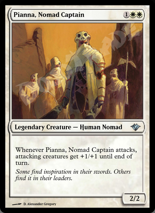 Pianna, Nomad Captain