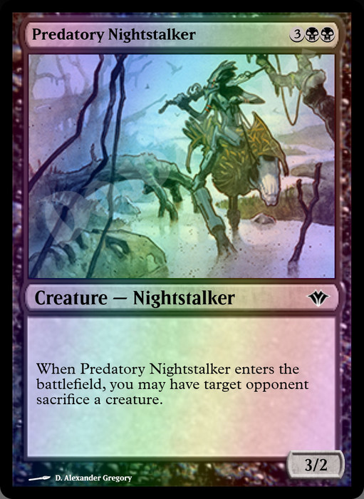 Predatory Nightstalker FOIL