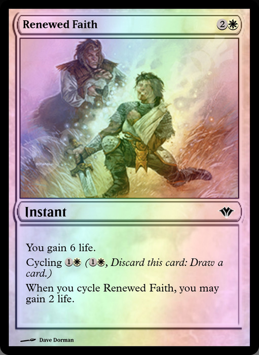 Renewed Faith FOIL