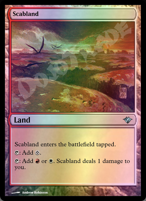 Scabland FOIL