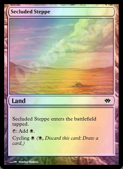 Secluded Steppe FOIL