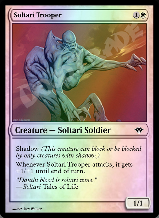 Soltari Trooper FOIL