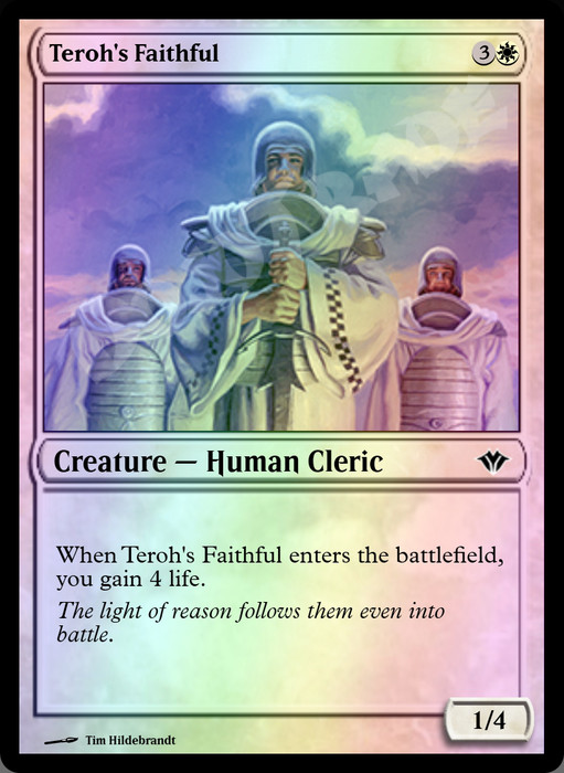 Teroh's Faithful FOIL