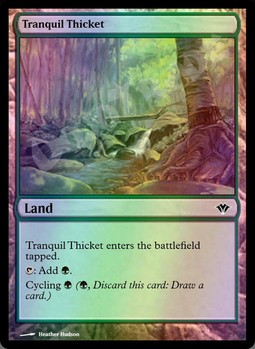 Tranquil Thicket FOIL