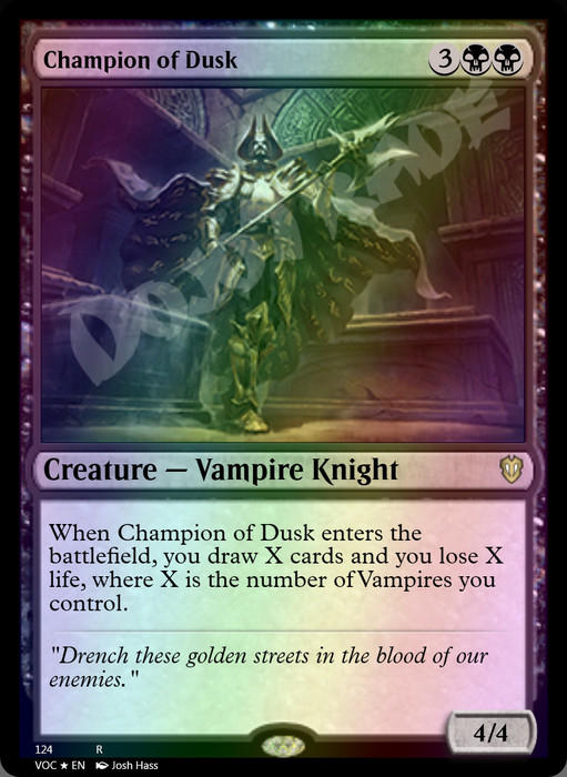 Champion of Dusk FOIL