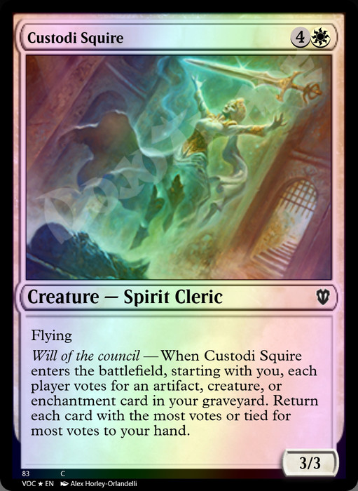 Custodi Squire FOIL