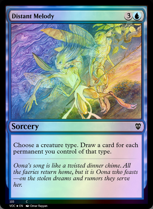 Distant Melody FOIL