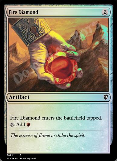 Fire Diamond FOIL