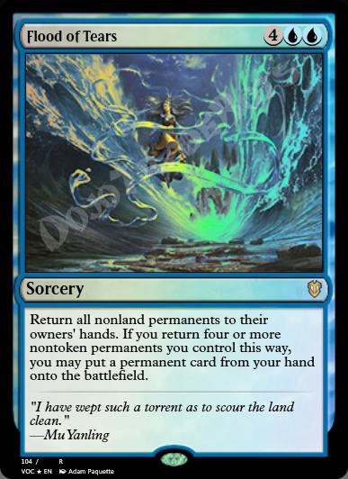 Flood of Tears FOIL