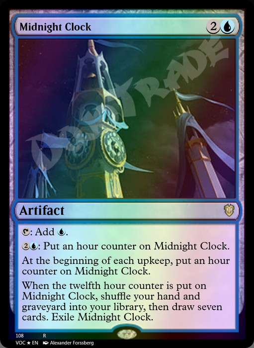 Midnight Clock FOIL