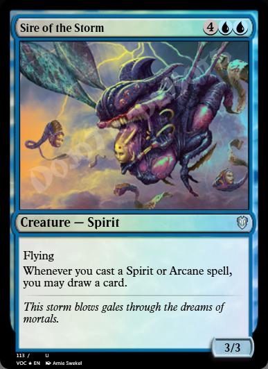 Sire of the Storm FOIL