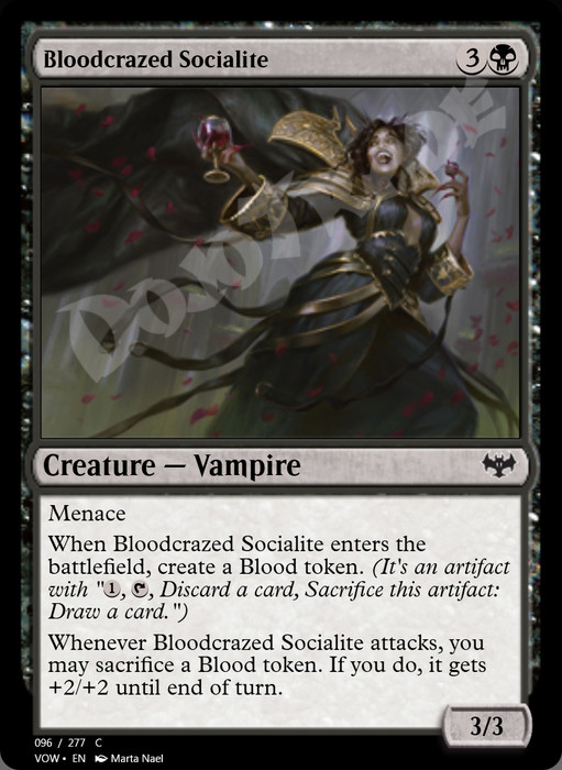 Bloodcrazed Socialite