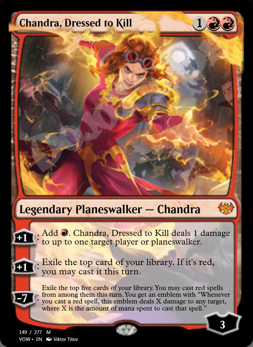 Chandra, Dressed to Kill