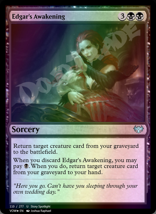 Edgar's Awakening FOIL