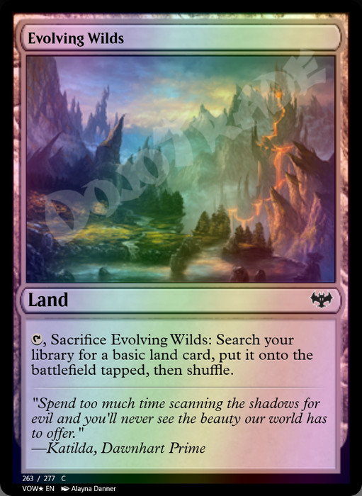 Evolving Wilds FOIL