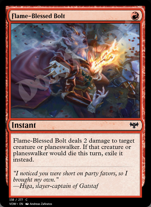 Flame-Blessed Bolt