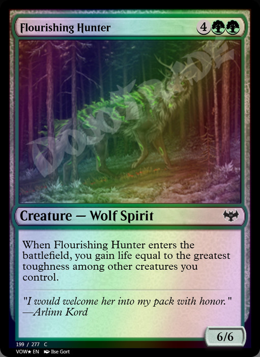 Flourishing Hunter FOIL