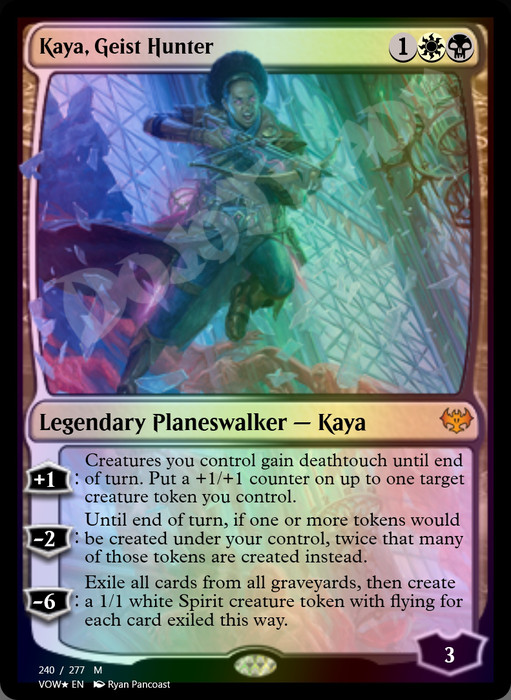 Kaya, Geist Hunter FOIL