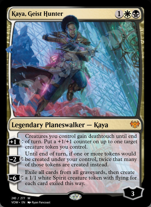 Kaya, Geist Hunter