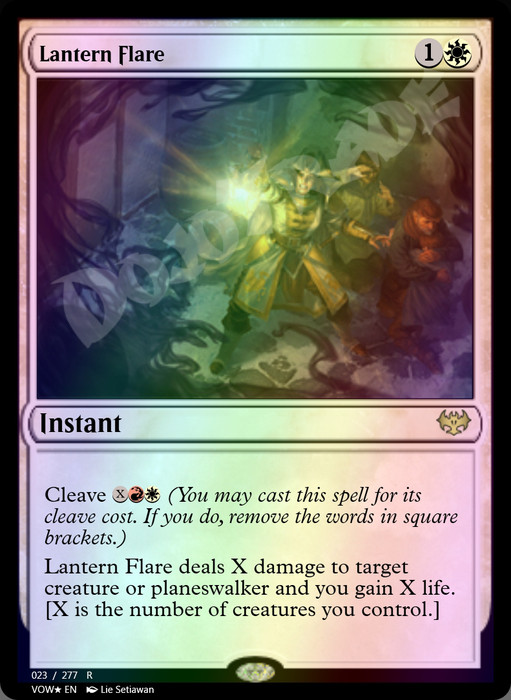 Lantern Flare FOIL