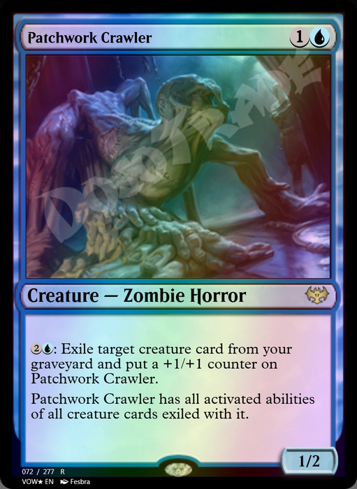 Patchwork Crawler FOIL