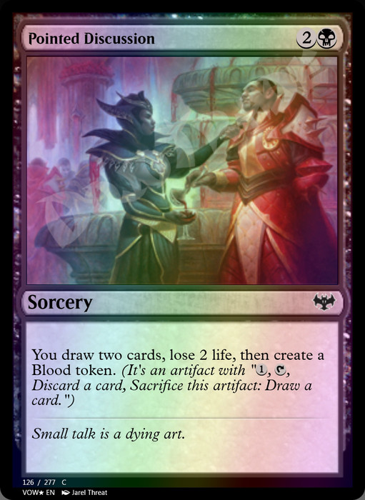 Pointed Discussion FOIL