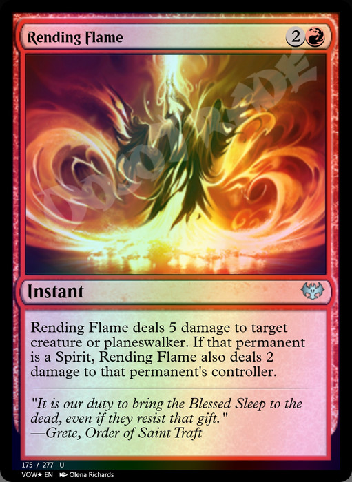 Rending Flame FOIL