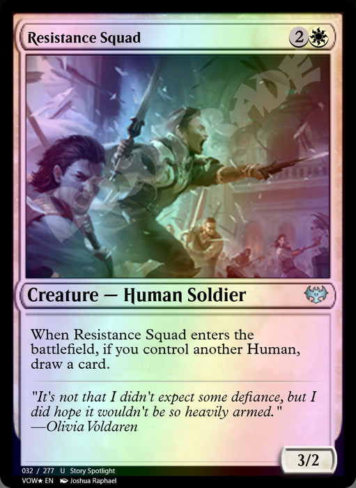 Resistance Squad FOIL