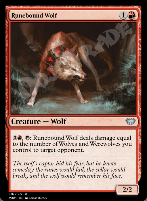 Runebound Wolf