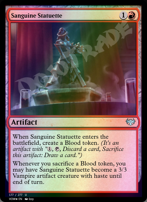 Sanguine Statuette FOIL