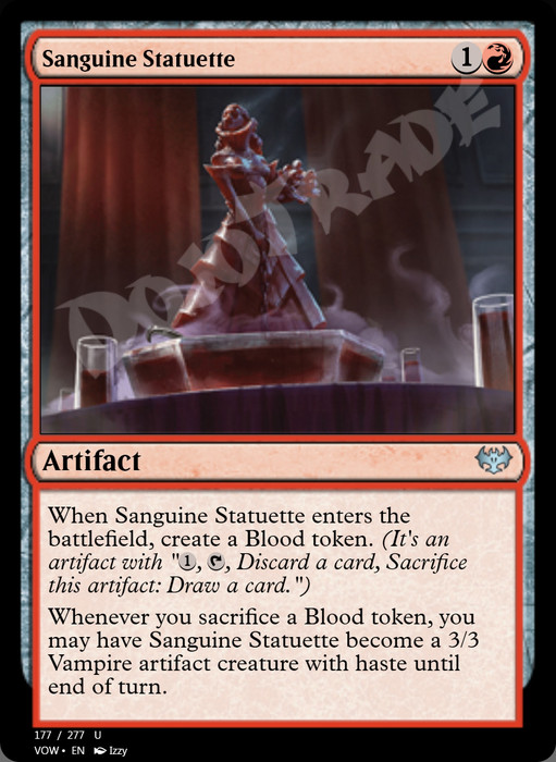 Sanguine Statuette