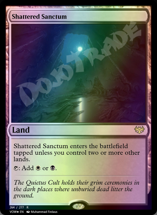 Shattered Sanctum FOIL