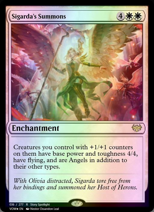 Sigarda's Summons FOIL