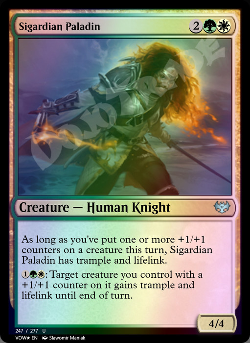 Sigardian Paladin FOIL