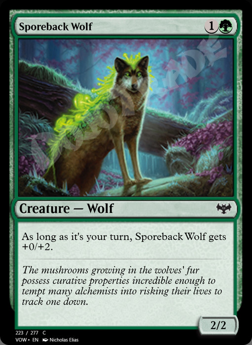 Sporeback Wolf