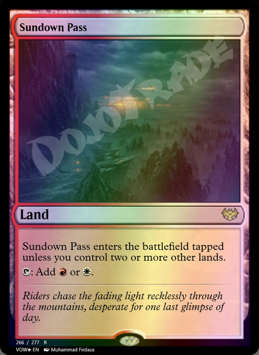 Sundown Pass FOIL