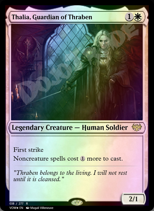 Thalia, Guardian of Thraben (#38) FOIL